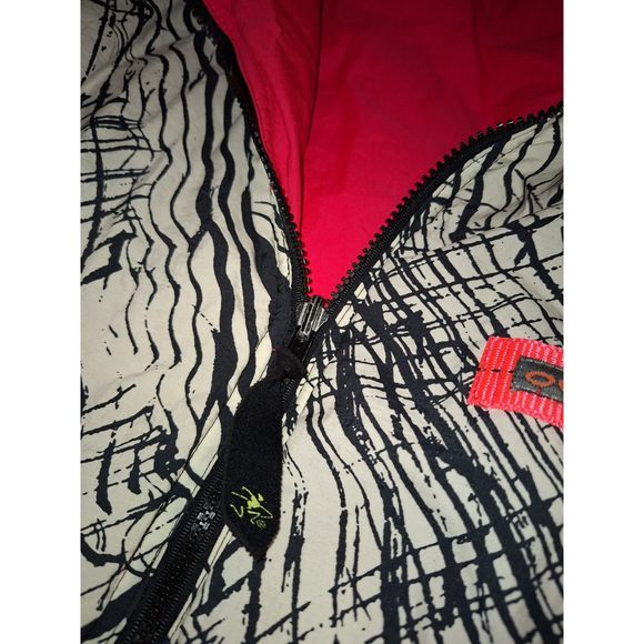 Ocean Pacific 1980's Puffer Jacket Vintage Reversible - Picture 7 of 16